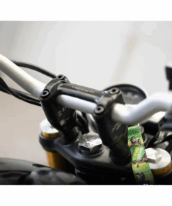 Zana Vertical Handle Riser Black For Triumph Speed 400 - ZI-8370-Zana