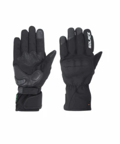 Solace Versadry V3 Waterproof Riding Gloves - Black-Solace