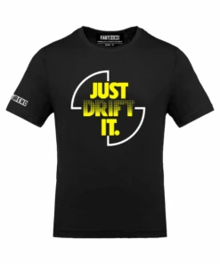 Fast Bend Just Drift It Tshirt - Black-Fast Bend