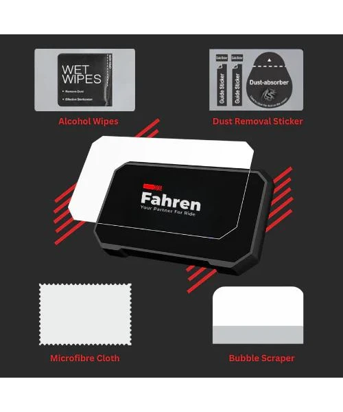 Fahren Motorcycle Screen Protector - Fahren F1 And F1 Pro-Fahren 6 Fahren Motorcycle Screen Protector - Fahren F1 And F1 Pro-Fahren - Image 4