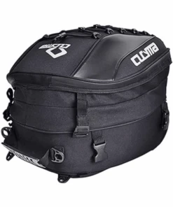 Cucyma Motorcycle Tail Seat Bag - Black-Cucyma