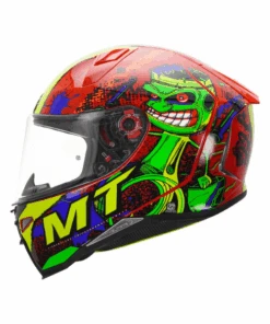 MT Revenge Piston B15 Gloss Helmet - Red-MT Helmets