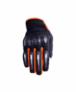 Scala Air Riding Gloves - Black Orange-Scala Gears