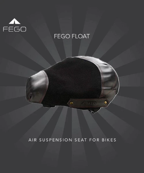 Fego Float - Air Suspension Seat Black Leather Cushion Seat With Air Suspension Technology-Fego 3 Fego Float - Air Suspension Seat Black Leather Cushion Seat With Air Suspension Technology-Fego