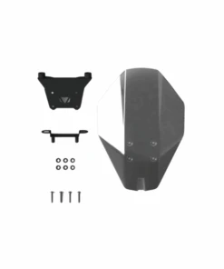 Kybermoto KTM Duke 390 Gen-2 K1 Windscreen - Smoke Black-Kybermoto