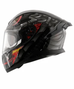 Axor Apex Venomous D/V Helmet - Black Grey-AXOR