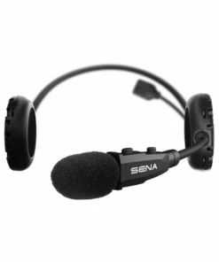 Sena 3S- Plus Bluetooth Headset And Intercom For Scooters And Motorcycles - Boom Mic-Sena