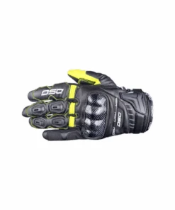 DSG Carbon X V1 Riding Gloves - Fluo Black Yellow-DSG