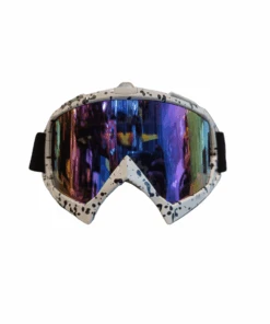 BSDDP Motorcycle Goggles - White Black-BSDDP