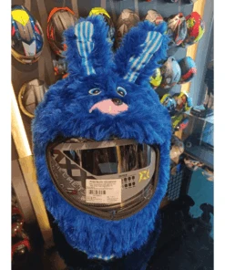 Moto Arch Bunny Cover For Motorcycle Helmet - Blue-Moto Arch