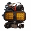 HJG Square 9 LED Fog Light With Wiring Harness And Mounts - Pair (120W)-HJG 1 HJG Square 9 LED Fog Light With Wiring Harness And Mounts - Pair (120W)-HJG -Motorcycle Riding Equipment Store 1 190 54b6107d f38a 4104 b997 5c8962fdc4e6