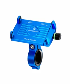 Yellowfin Claw Grip Aluminium Mobile Phone Holder Mount With 360 Rotation - M7 Blue-Yellowfin