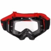 LS2 Aura Goggles Black Red With Clear Visor-LS2 2 LS2 Aura Goggles Black Red With Clear Visor-LS2 -Motorcycle Riding Equipment Store 1 206