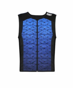 98 Fahren Cooling Vest Neo - Super Evaporative Cooling Vest - Blue-98 Fahren