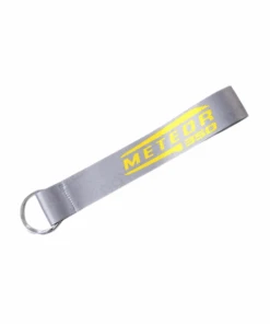 Fast Bend Meteor Cloth Keychain - Grey-Fast Bend