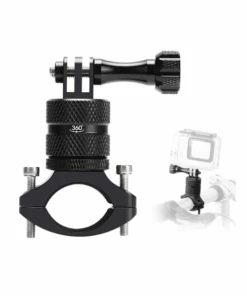 Yellowfin Handlebar Action Camera Mount Aluminium Alloy - MINI-ACT-BLACK-Yellowfin