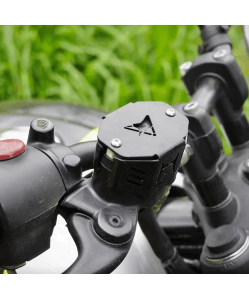 Auto Engina Hunter 350 Front Oil Reservoir Cap - Black-Auto Engina 3 Auto Engina Hunter 350 Front Oil Reservoir Cap - Black-Auto Engina