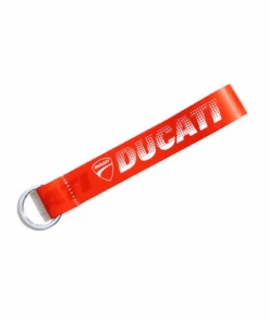 Fast Bend Ducati Halftone Cloth Keychain-Fast Bend