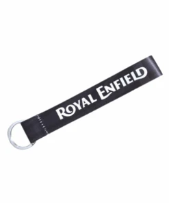 Fast Bend Royal Enfield MLG Cloth Keychain - Black-Fast Bend