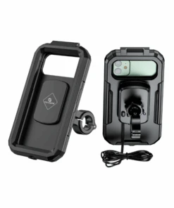 Yellowfin Fully Waterproof Bike Handlebar Mobile Phone Mount With Charger - M18L-A1 Handlebar-Yellowfin