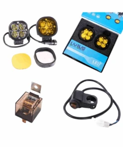 HJG LED 40W Motorcycle Spot Beam Aux Lamp - Mini-HJG