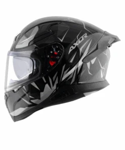 Axor Apex Hunter Helmet- Gloss Black Grey-AXOR