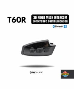 Route95 T60R Mesh HD Universal Intercom And Bluetooth Headset For Helmet-Route 95