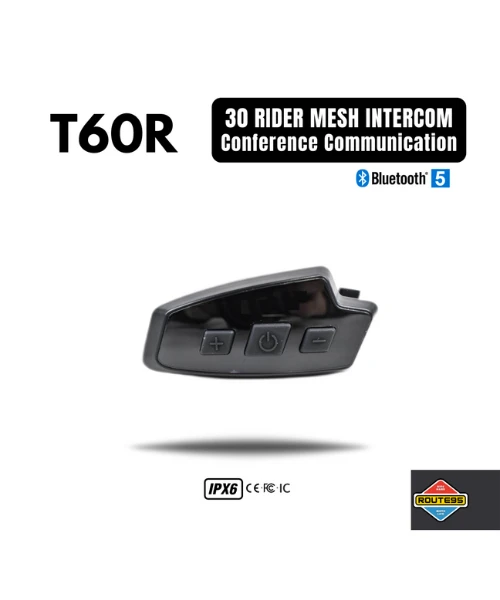 Route95 T60R Mesh HD Universal Intercom And Bluetooth Headset For Helmet-Route 95 3 Route95 T60R Mesh HD Universal Intercom And Bluetooth Headset For Helmet-Route 95