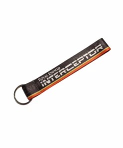 Fast Bend Interceptor Cloth Keychain - Black-Fast Bend