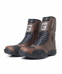 Gadsyll G-STAR 9 Water Resistant Motorcycle Riding Boots - Brown-Gadsyll