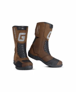 Gadsyll G-STAR 11 Water Resistant Motorcycle Riding Boots - Brown-Gadsyll