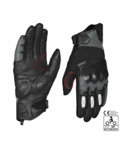 Viaterra Holeshot Summer Mesh Hybrid Gloves - Grey-Viaterra