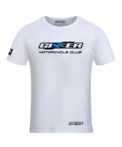Fast Bend Gixxer Club Tshirt - White-Fast Bend