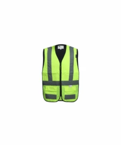 98 Fahren Cool Vest EVO - High VIS Reflective Cooling Vest - Lime-98 Fahren
