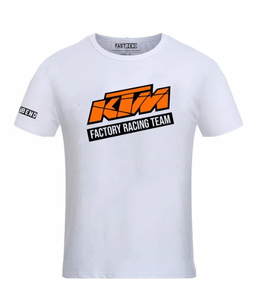 Fast Bend R2R Factory Racing Team Tshirt - White-Fast Bend 3 Fast Bend R2R Factory Racing Team Tshirt - White-Fast Bend