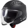 LS2 OF600 Copter Helmet - Solid Matt Black-LS2 -Motorcycle Riding Equipment Store 1 49