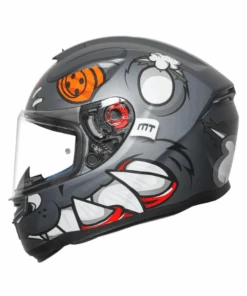 MT Hummer Teedy Helmet - Matt Grey-MT Helmets