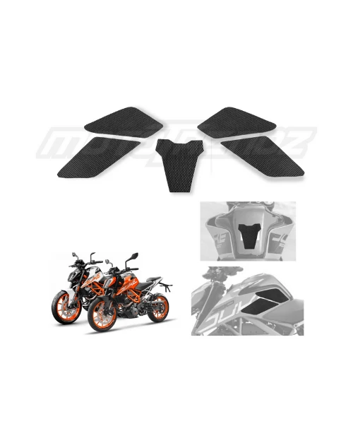 Mototrendz Traction Pads For KTM Duke 125 / 200 / 250 / 390-Mototrendz 3 Mototrendz Traction Pads For KTM Duke 125 / 200 / 250 / 390-Mototrendz