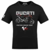 Fast Bend MotoGP Ducati Tshirt - Black-Fast Bend -Motorcycle Riding Equipment Store 1 53 374ef425 64ff 473d 8ffc 89ab50585785