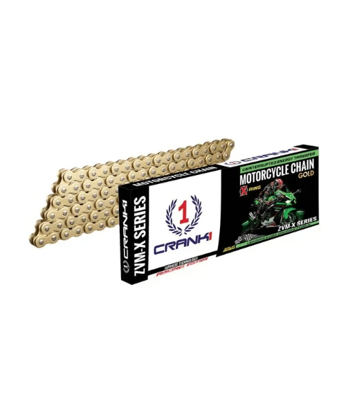 Crank1 Chain For Triumph Street Triple S 765 (2017-2020) 525 Pitch ZVM-X 116L - Gold-Crank 1 3 Crank1 Chain For Triumph Street Triple S 765 (2017-2020) 525 Pitch ZVM-X 116L - Gold-Crank 1