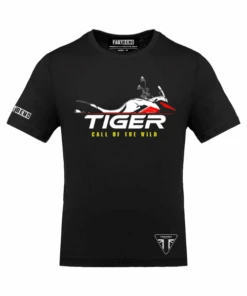 Fast Bend Tiger Call Of The Wild Tshirt - Black-Fast Bend