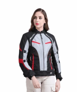 Solace Asmi Ladies V3 Jacket V3 - Black Grey Red-Solace