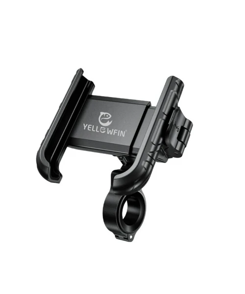 Yellowfin Quick Release Jaw Grip Mobile Phone Mount Holder With 360¬? Rotation For Handlebar - BKW-1-Yellowfin 3 Yellowfin Quick Release Jaw Grip Mobile Phone Mount Holder With 360¬? Rotation For Handlebar - BKW-1-Yellowfin