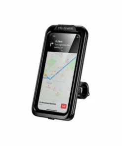 Yellowfin Fully Waterproof Bike Mobile Phone Holder Mount With Vibration Damper Without Charger - M18L-C1-Yellowfin