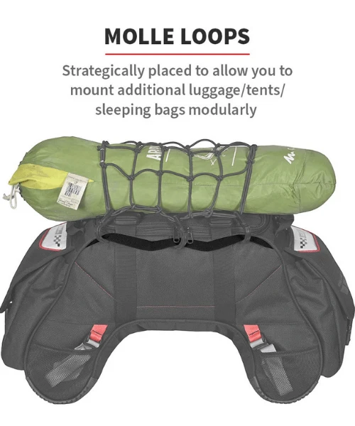 Viaterra Claw Mini 48L Waterproof Tail Bag - Black-Viaterra 12 Viaterra Claw Mini 48L Waterproof Tail Bag - Black-Viaterra - Image 10