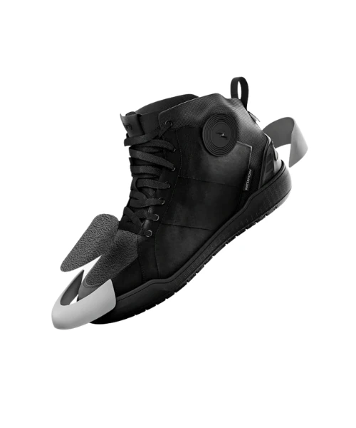 Clan Scout With D3O Protectors Waterproof Riding Boot - Black-Clan 4 Clan Scout With D3O Protectors Waterproof Riding Boot - Black-Clan - Image 2