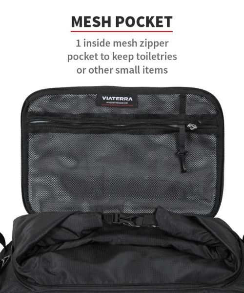 Viaterra Claw 72 Ltr Waterproof Tailbag - Black-Viaterra 11 Viaterra Claw 72 Ltr Waterproof Tailbag - Black-Viaterra - Image 9