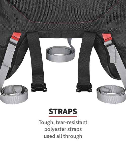 Viaterra Claw Mini 48L Waterproof Tail Bag - Black-Viaterra 14 Viaterra Claw Mini 48L Waterproof Tail Bag - Black-Viaterra - Image 12