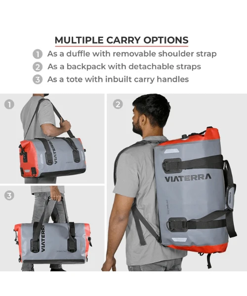 Viaterra 55L Waterproof Tailbag Drybag - Universal-Viaterra 14 Viaterra 55L Waterproof Tailbag Drybag - Universal-Viaterra - Image 12