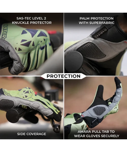 Viaterra Roost V2 Offroad Motorcycle Gloves - Flame-Viaterra 14 Viaterra Roost V2 Offroad Motorcycle Gloves - Flame-Viaterra - Image 12